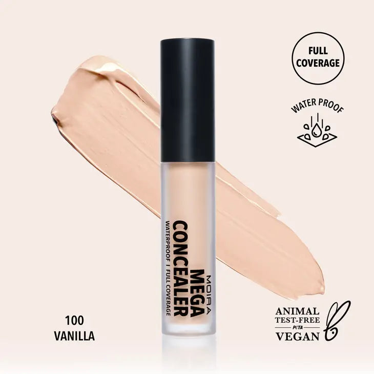 Mega Concealer Moira a Prueba de AGUA Alta Cobertura para las Ojeras